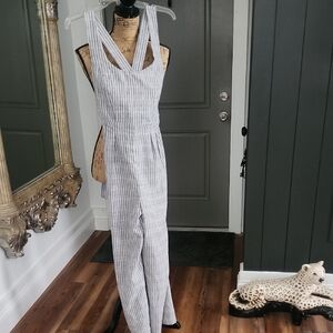 Hem & Thred Striped Jumpsuit